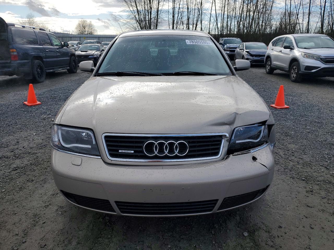 1999 Audi A6 2.8 Quattro Silver vin: WAUBA34B0XN037644