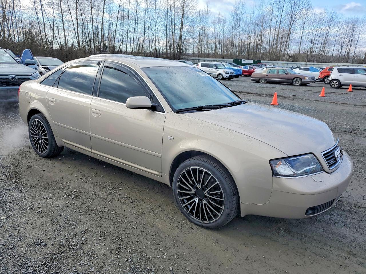 1999 Audi A6 2.8 Quattro Silver vin: WAUBA34B0XN037644