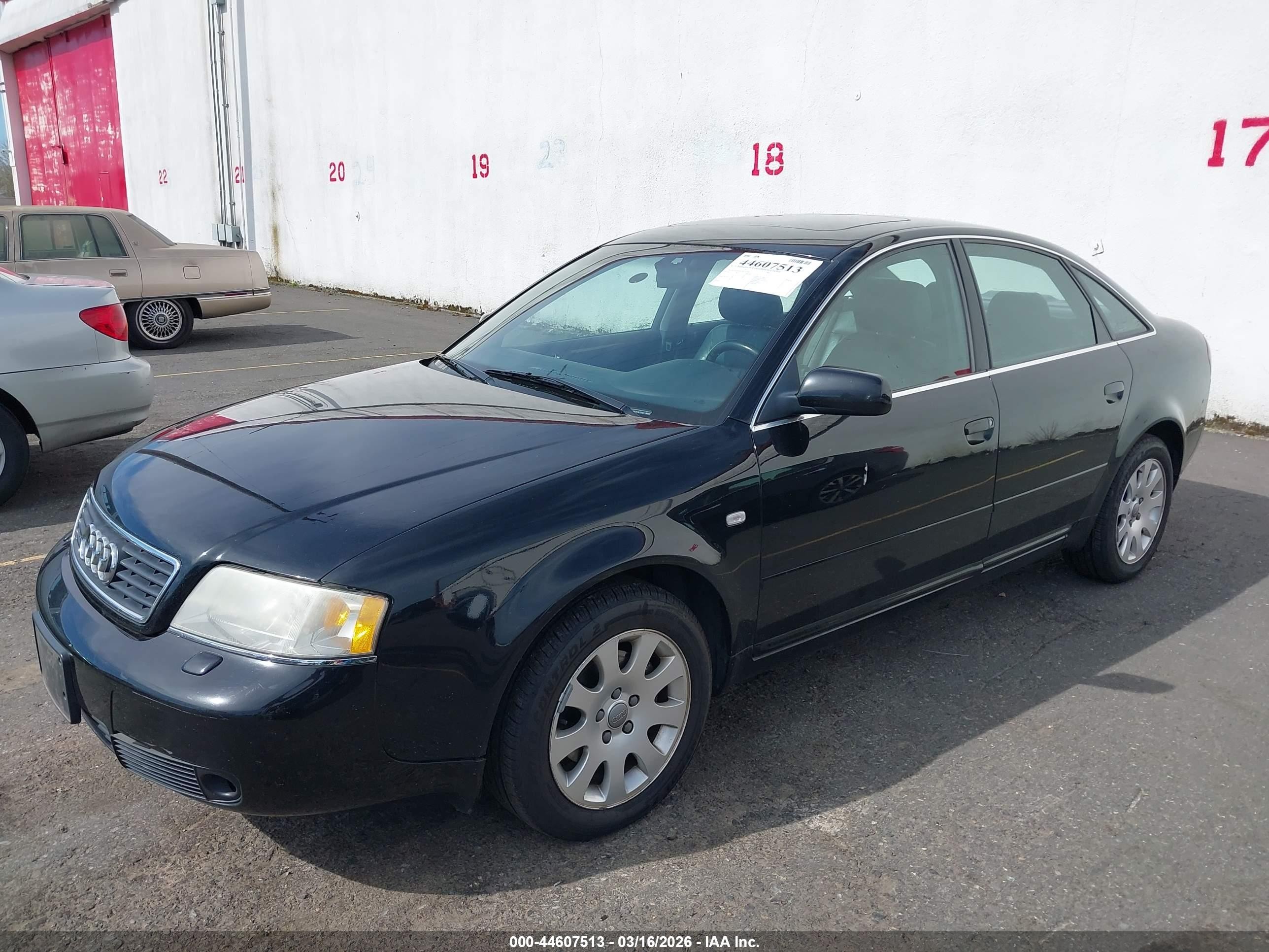 1999 Audi A6   Black vin: WAUBA34B1XN115008