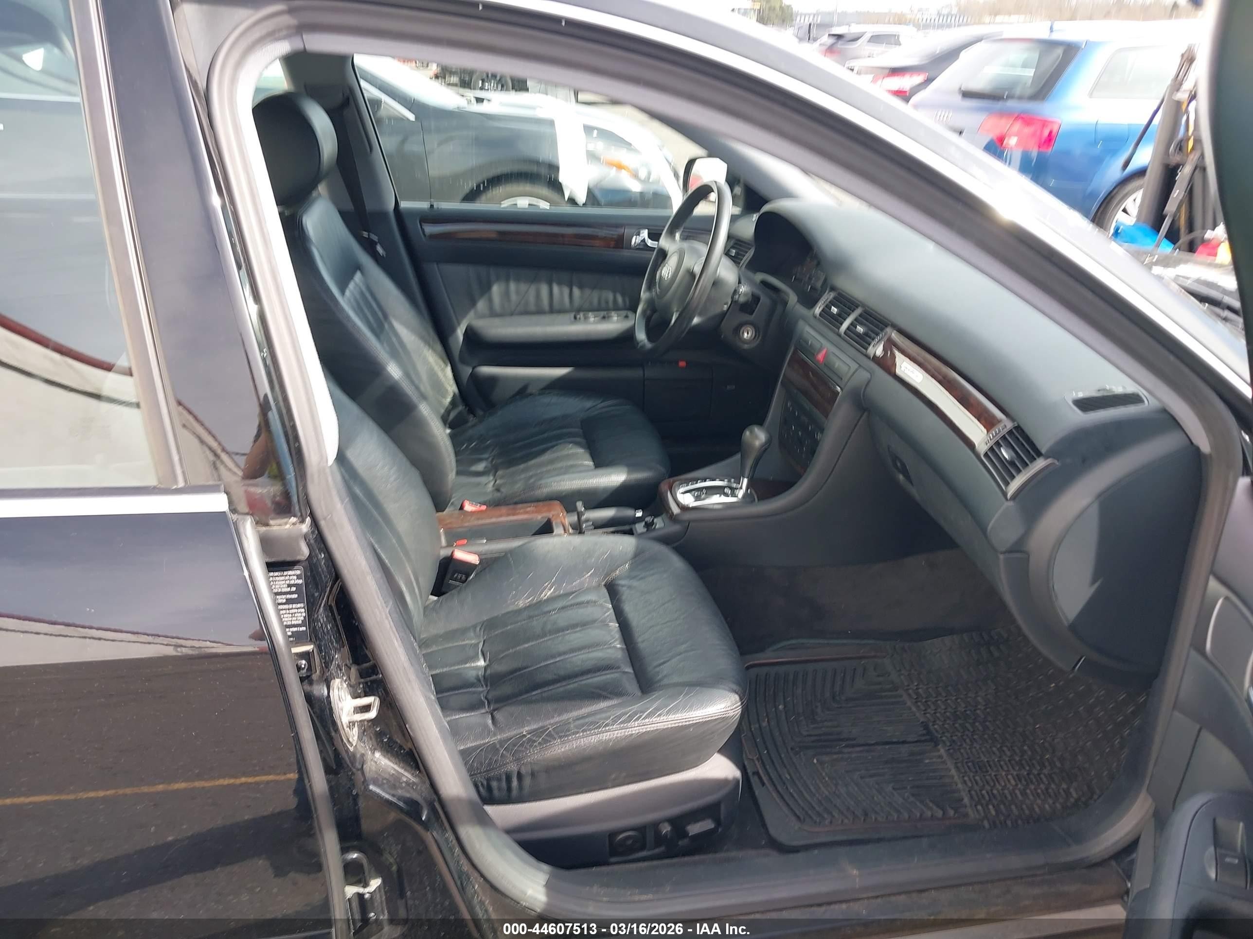 1999 Audi A6   Black vin: WAUBA34B1XN115008
