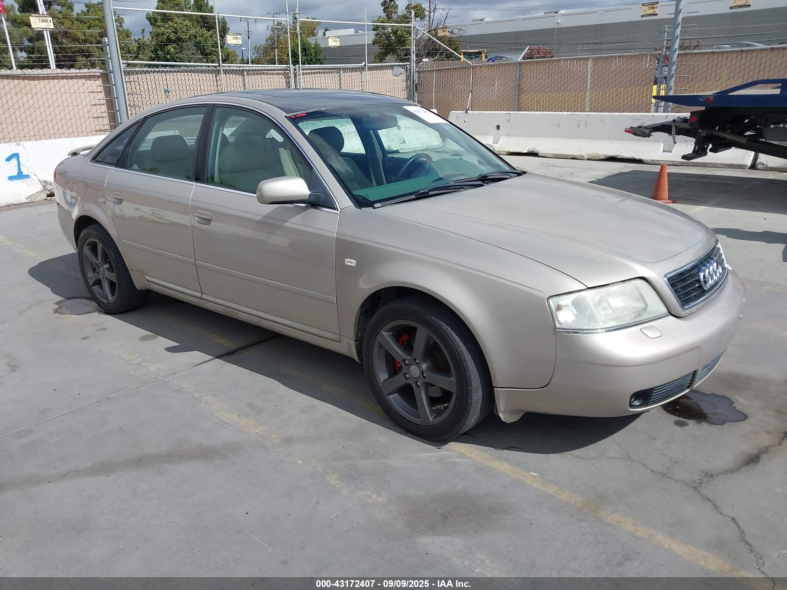 1999 Audi A6   Золотой vin: WAUBA34B4XN068797