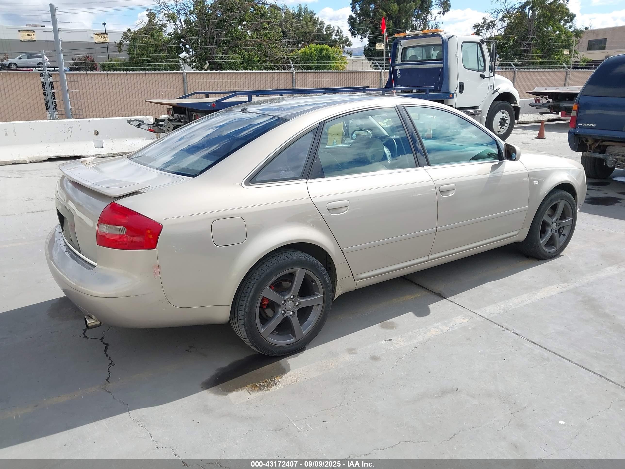 1999 Audi A6   Золотой vin: WAUBA34B4XN068797