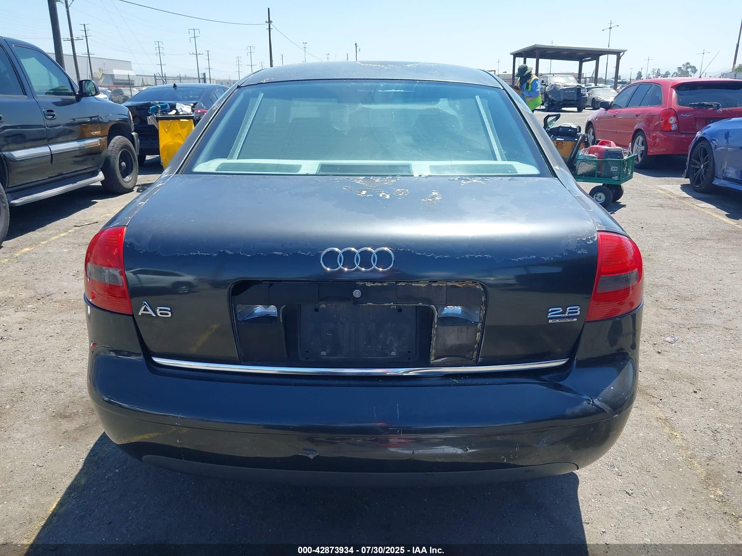 1999 Audi A6   Black vin: WAUBA34B4XN081095
