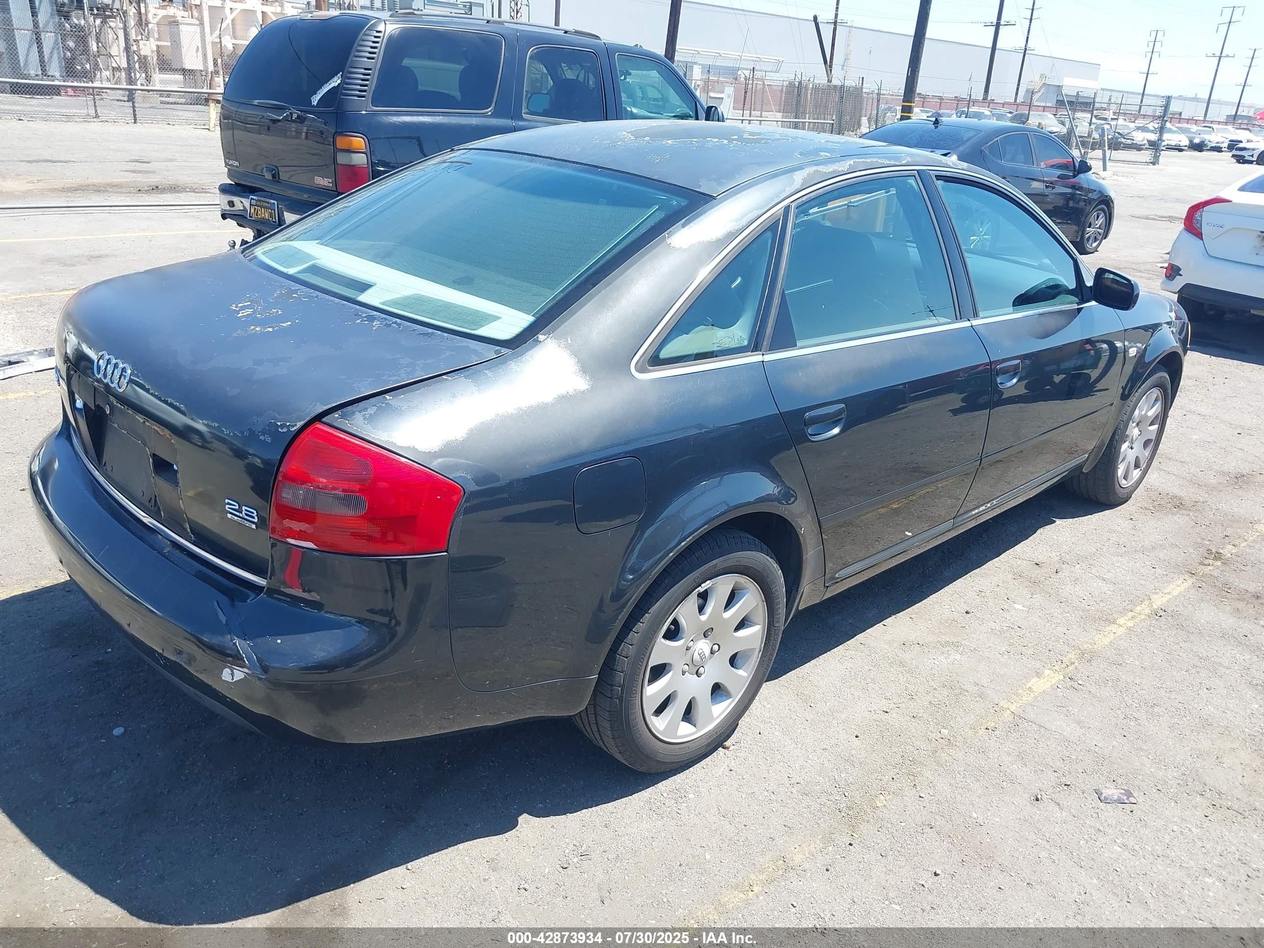 1999 Audi A6   Black vin: WAUBA34B4XN081095