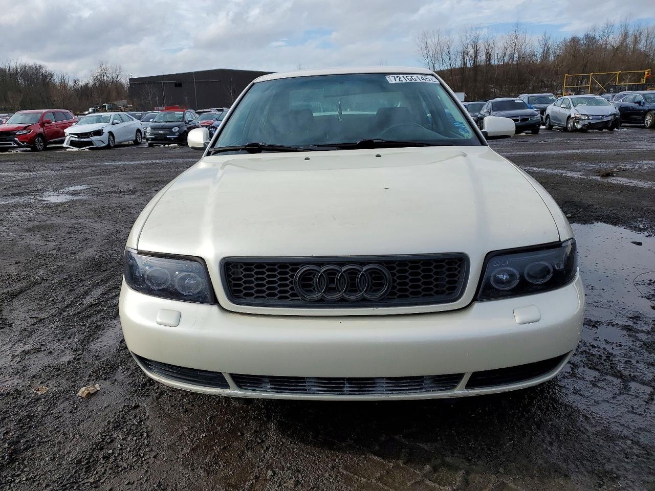 1997 Audi A4 1.8t White vin: WAUBB88D6VA175134