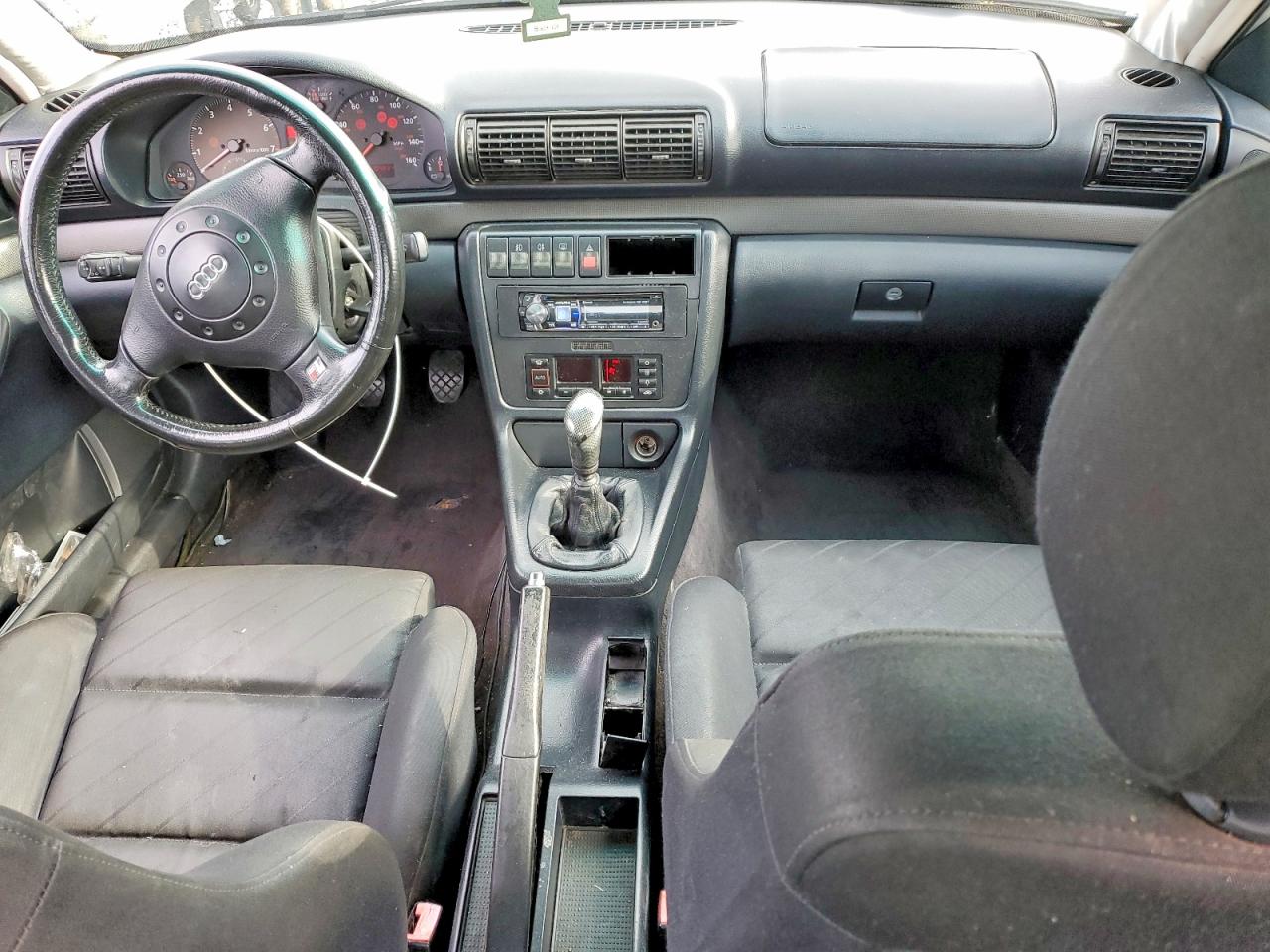 1997 Audi A4 1.8t White vin: WAUBB88D6VA175134