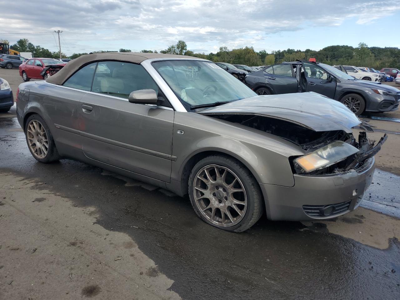 2005 Audi A4 S-line 1.8 Turbo Tan vin: WAUBC48H45K017085