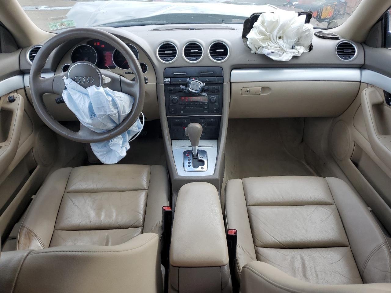 2005 Audi A4 S-line 1.8 Turbo Tan vin: WAUBC48H45K017085