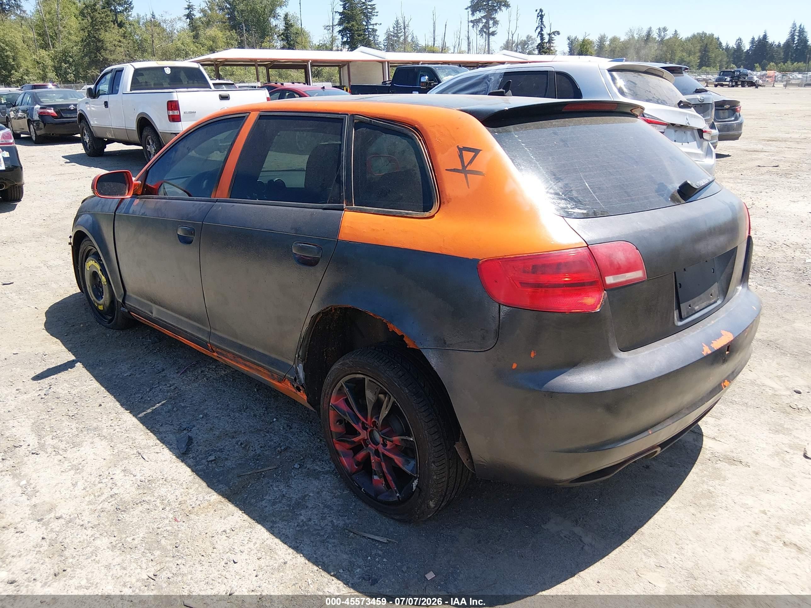 2011 Audi A3 2.0t Premium Orange vin: WAUBEAFM2BA012462