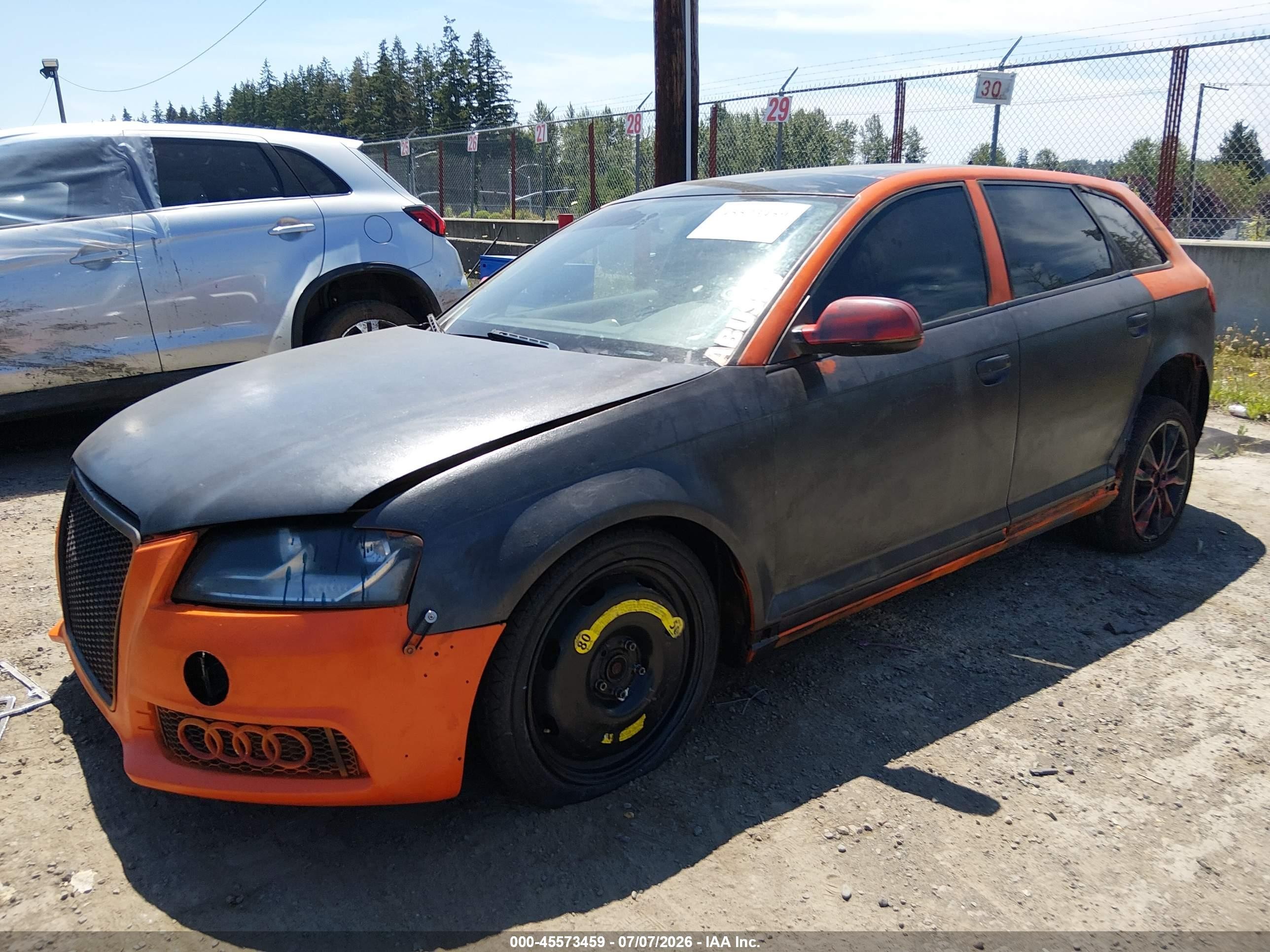 2011 Audi A3 2.0t Premium Orange vin: WAUBEAFM2BA012462
