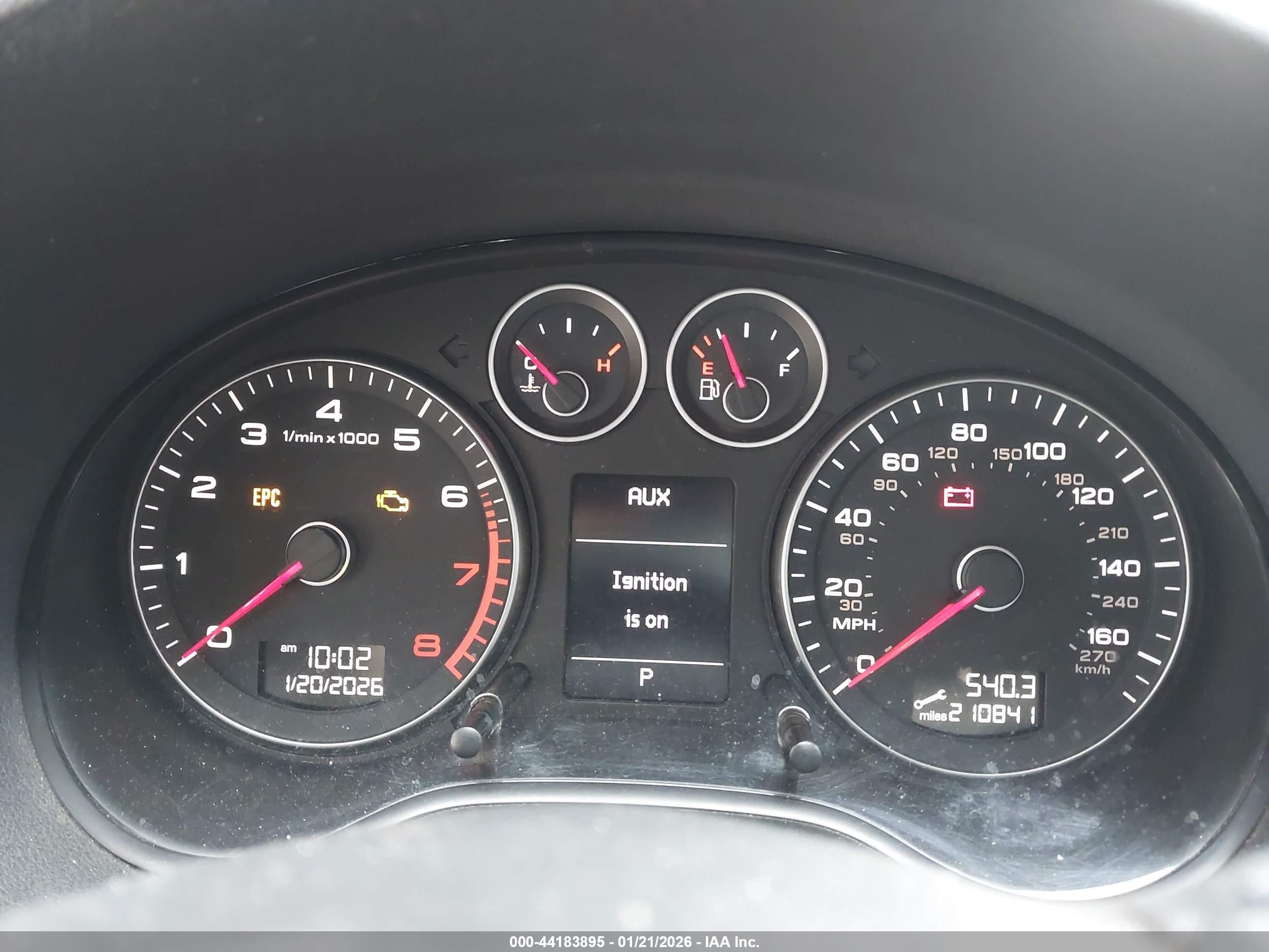 2010 Audi A3 2.0t Premium Black vin: WAUBEAFM8AA131616