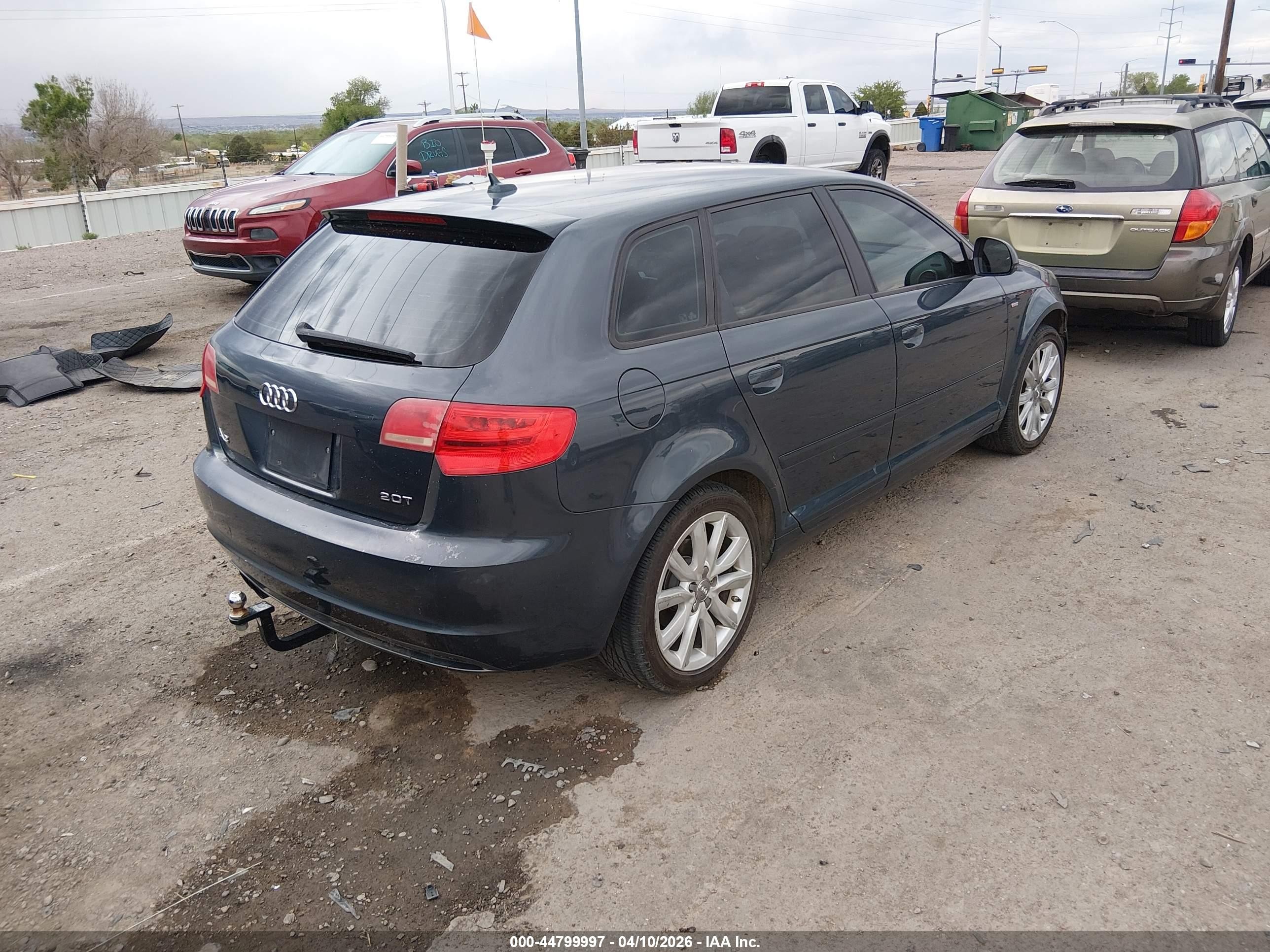 2010 Audi A3 2.0t Premium Blue vin: WAUBEAFMXAA115675