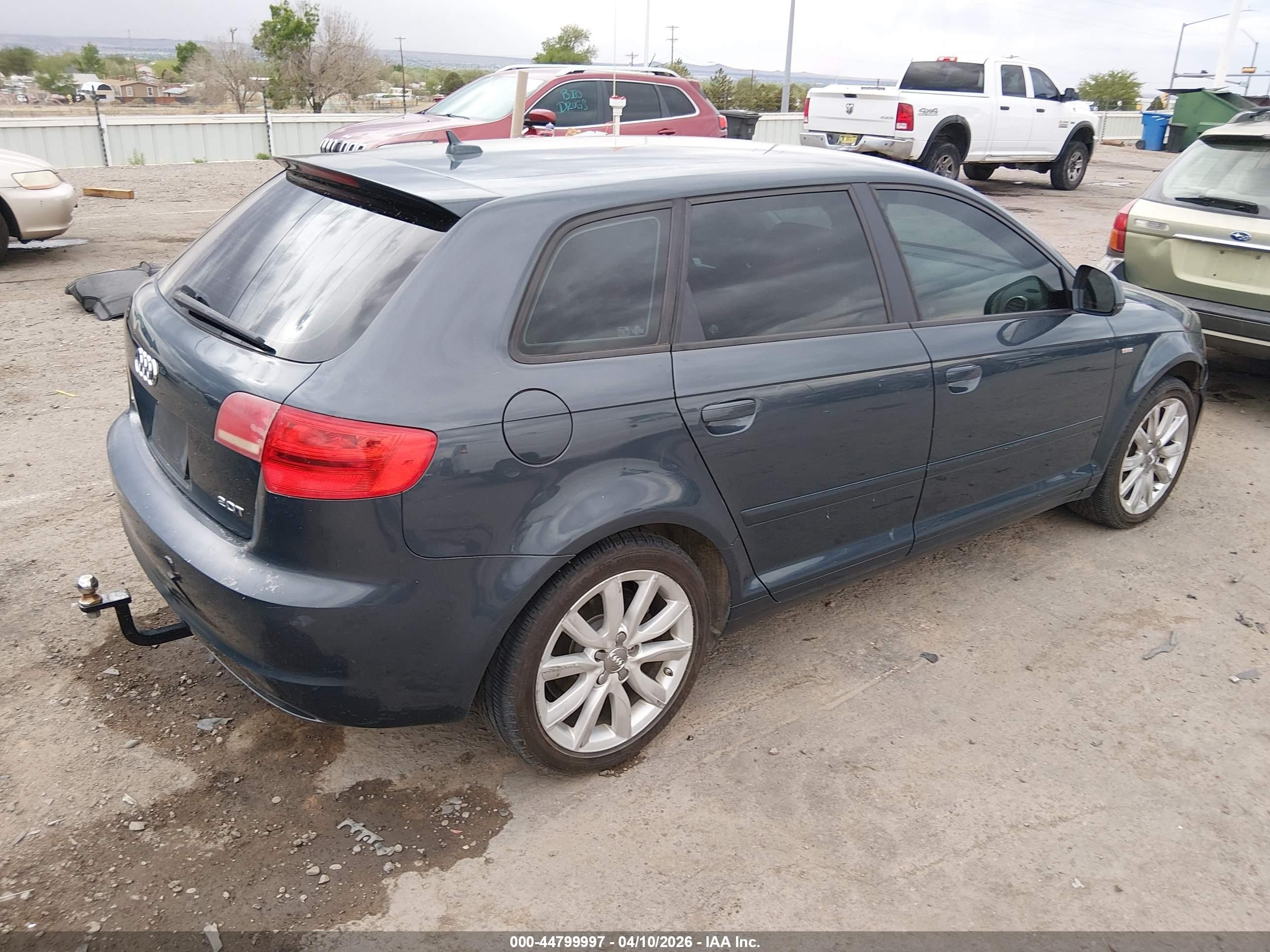 2010 Audi A3 2.0t Premium Blue vin: WAUBEAFMXAA115675
