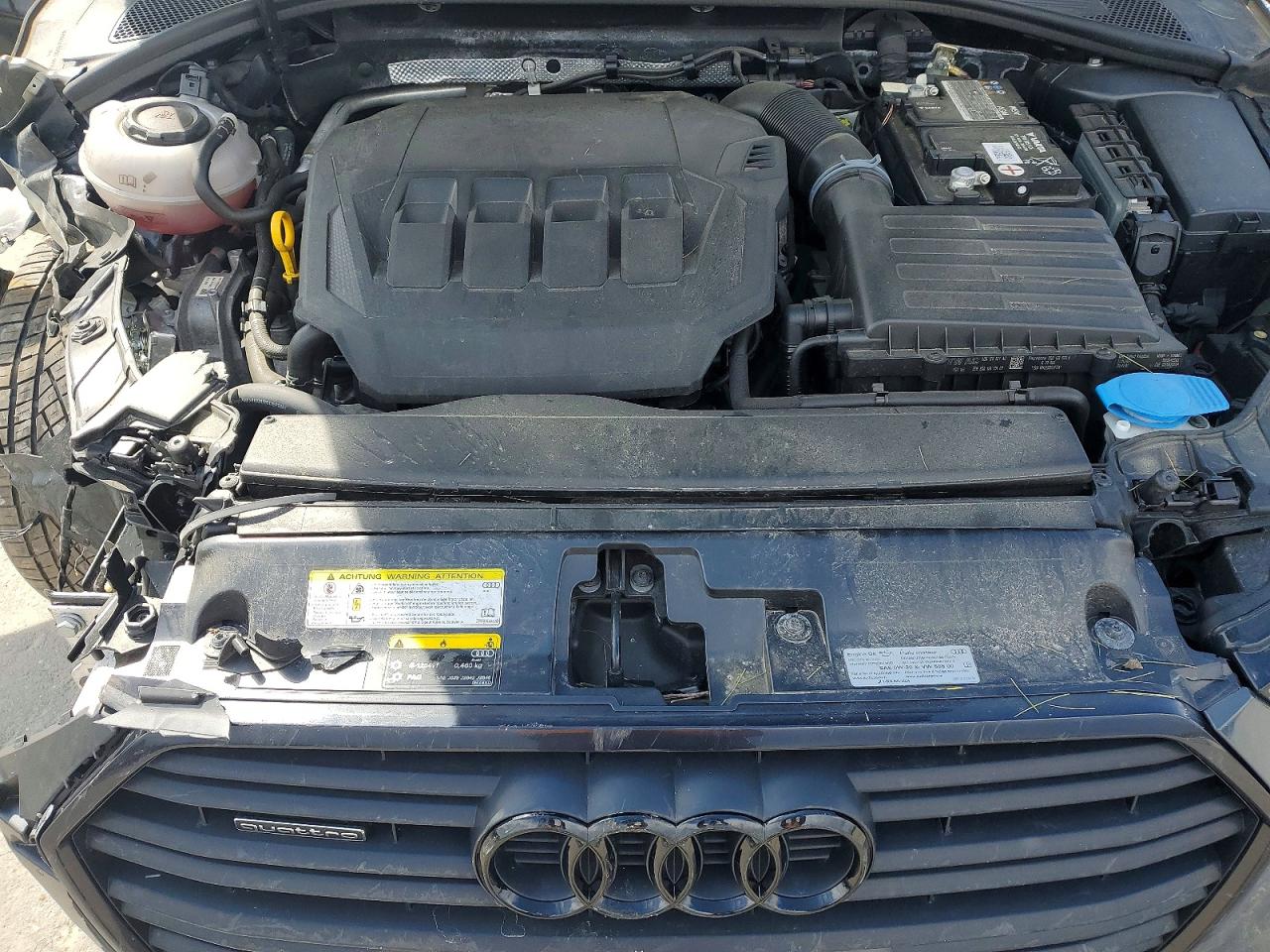 2020 Audi A3 S-line Premium Charcoal vin: WAUBEGFF6LA072895