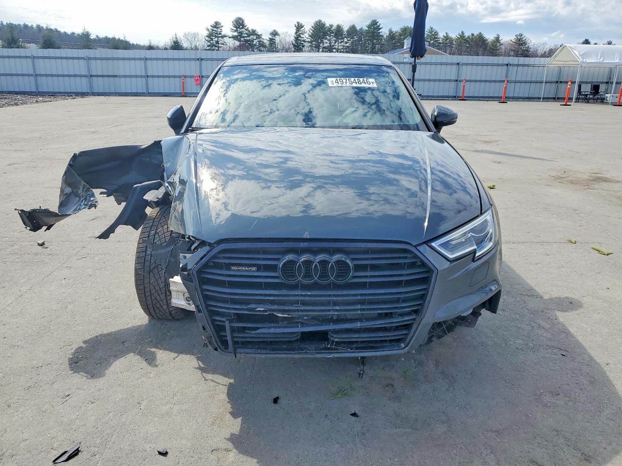 2020 Audi A3 S-line Premium Charcoal vin: WAUBEGFF6LA072895