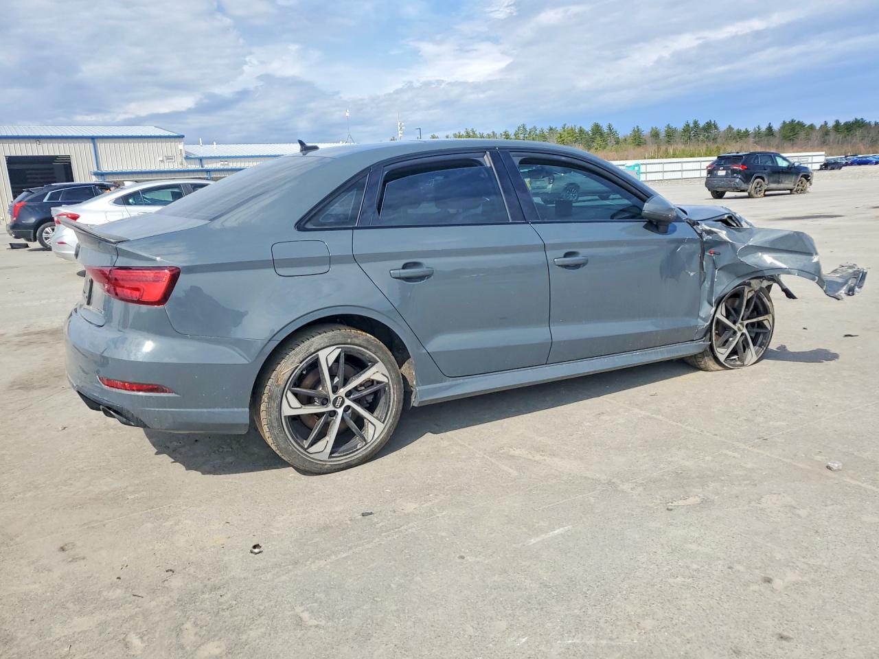 2020 Audi A3 S-line Premium Charcoal vin: WAUBEGFF6LA072895