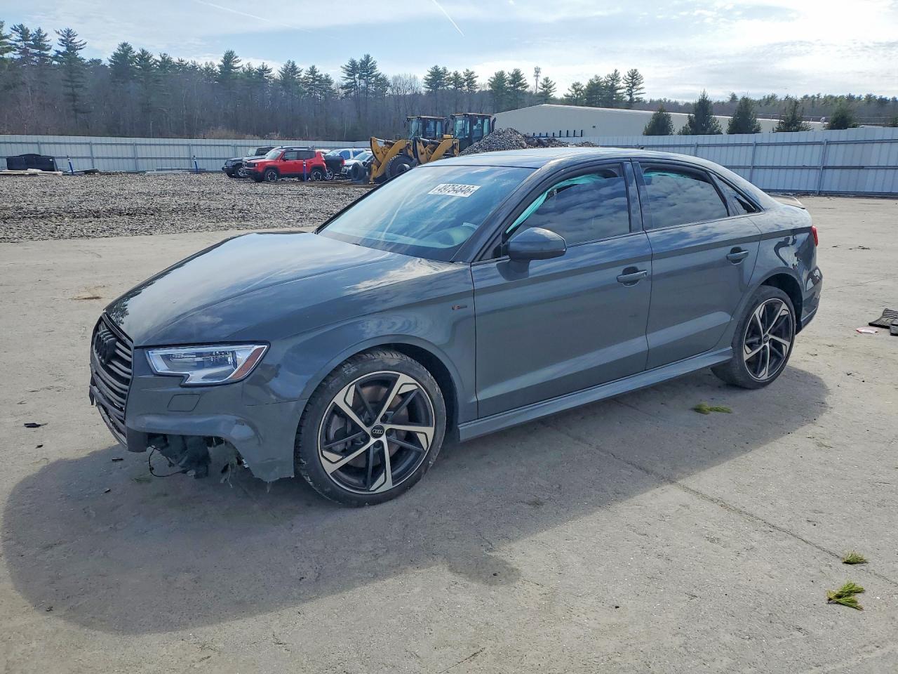2020 Audi A3 S-line Premium Charcoal vin: WAUBEGFF6LA072895