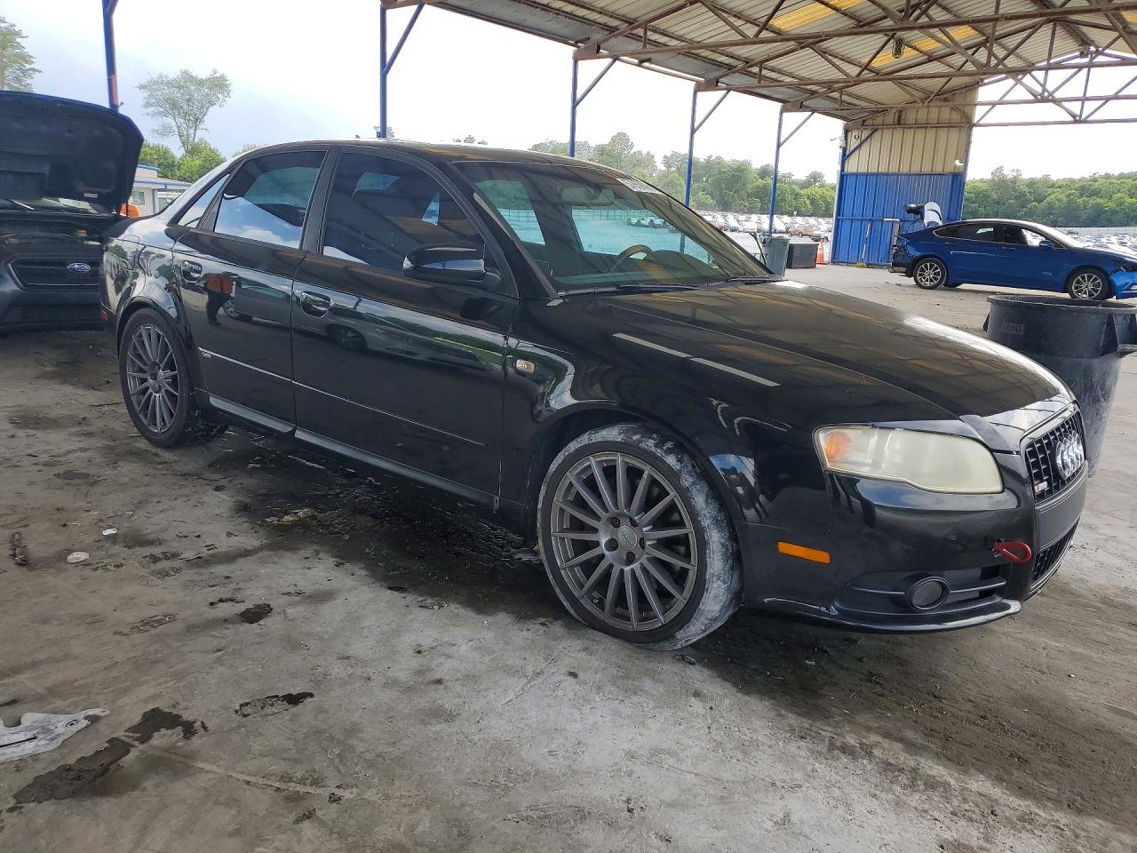 2007 Audi A4 S-line 2.0t Turbo Black vin: WAUBF78E17A017343