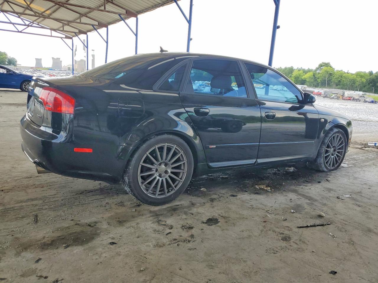 2007 Audi A4 S-line 2.0t Turbo Black vin: WAUBF78E17A017343