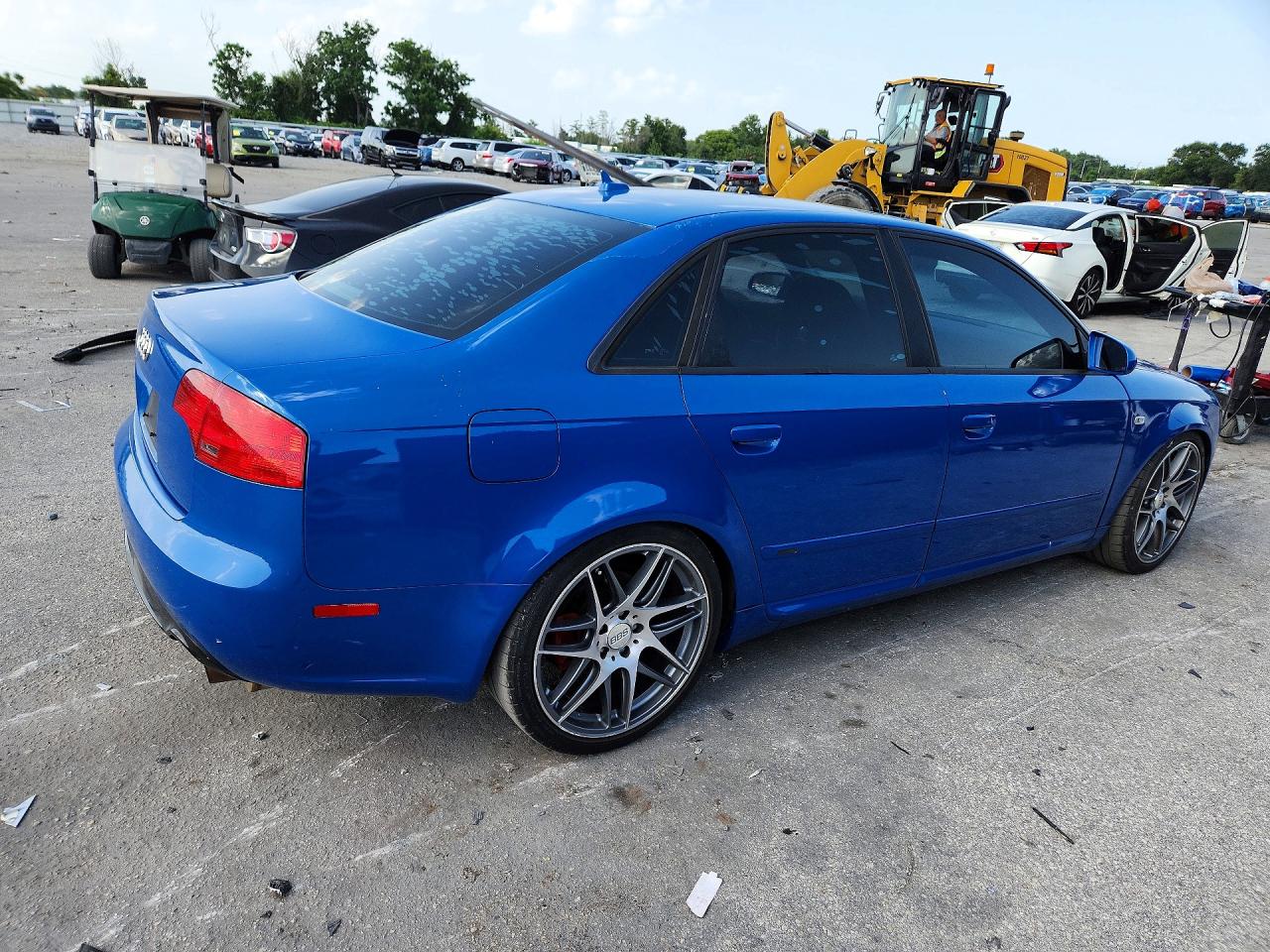 2008 Audi A4 S-line 2.0t Turbo Blue vin: WAUBF78E88A160761