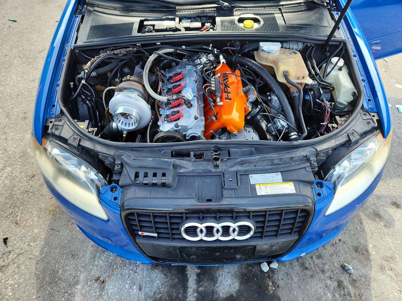 2008 Audi A4 S-line 2.0t Turbo Blue vin: WAUBF78E88A160761