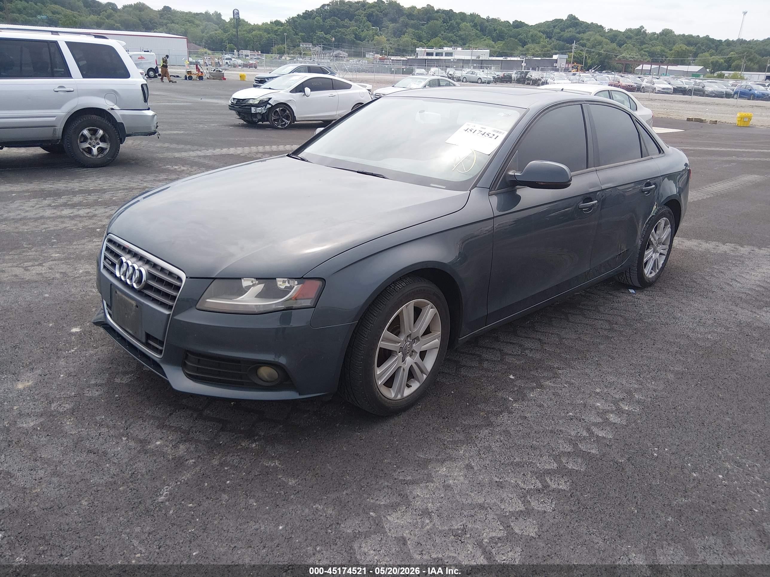 2010 Audi A4 2.0t Premium Gray vin: WAUBFAFL0AN030695