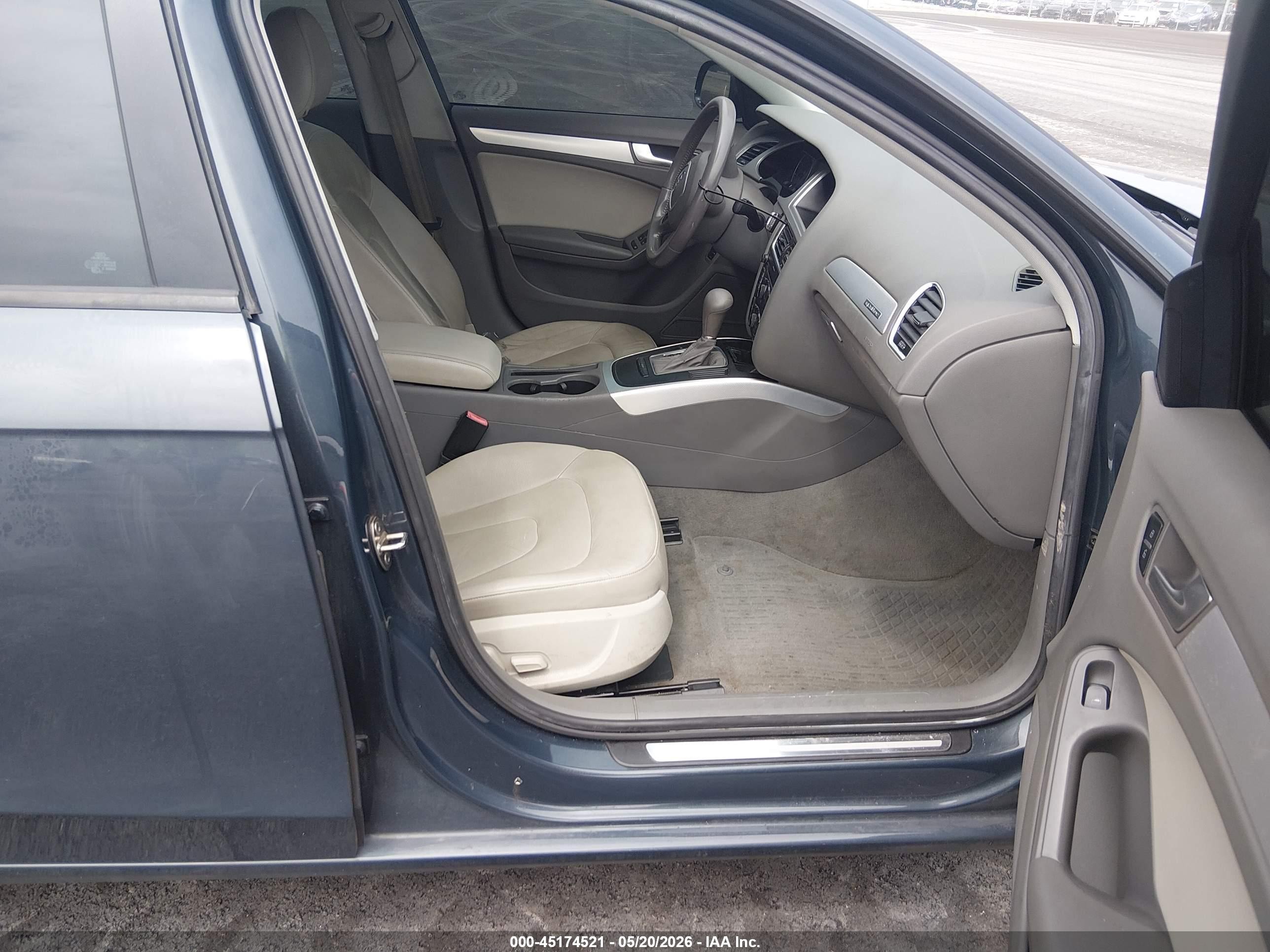 2010 Audi A4 2.0t Premium Gray vin: WAUBFAFL0AN030695