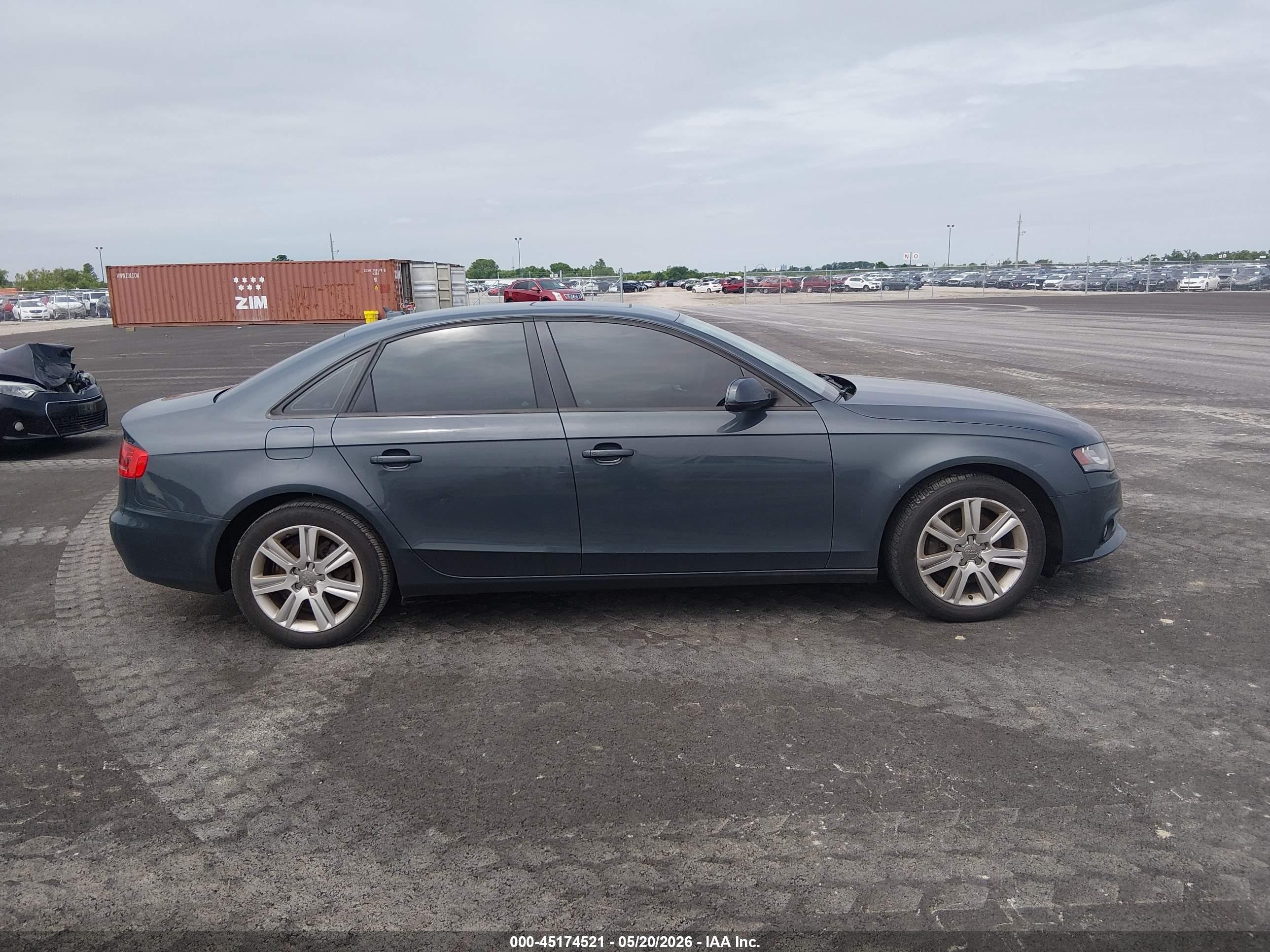 2010 Audi A4 2.0t Premium Gray vin: WAUBFAFL0AN030695