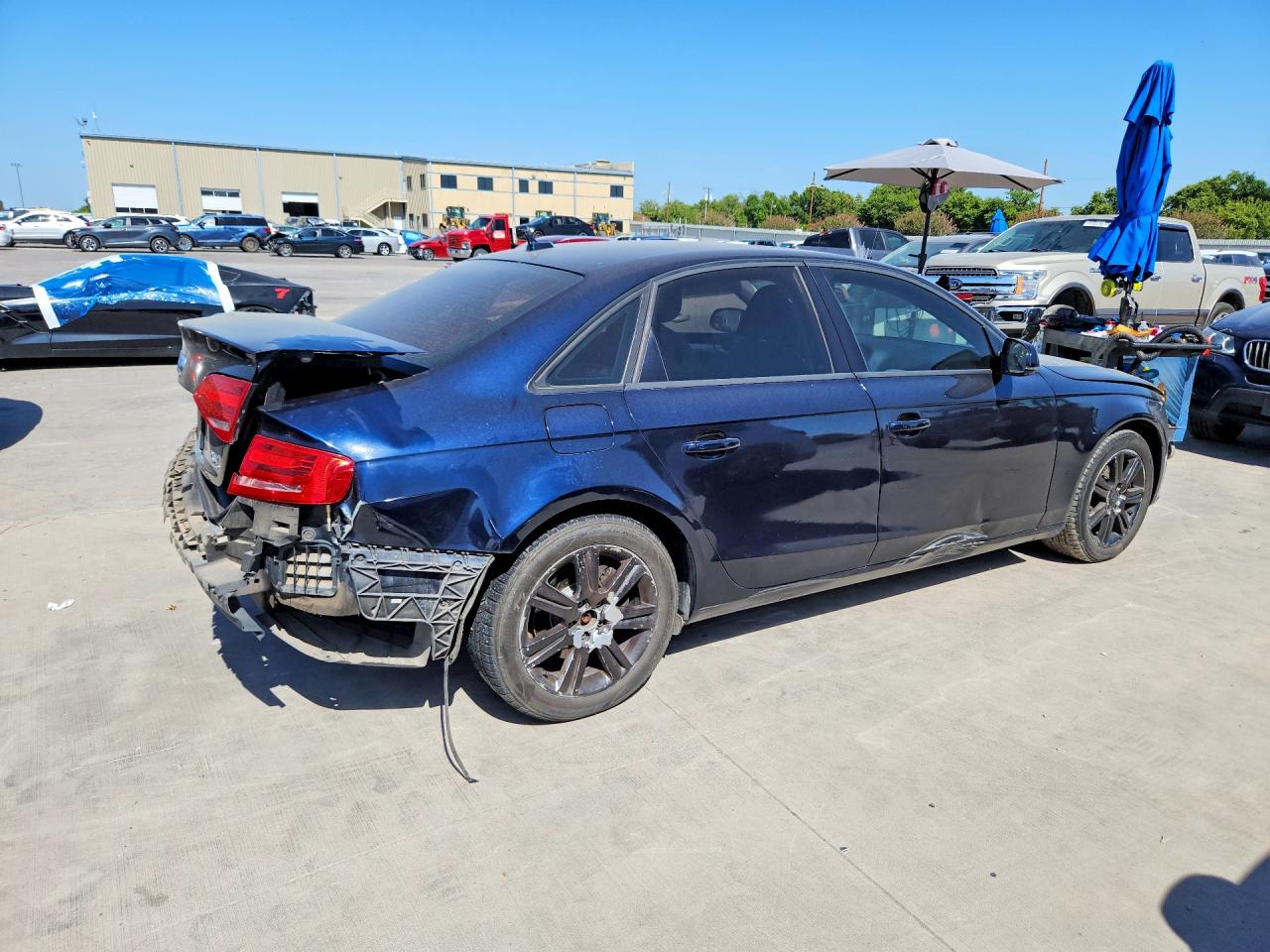2010 Audi A4 Premium Blue vin: WAUBFAFL0AN038022