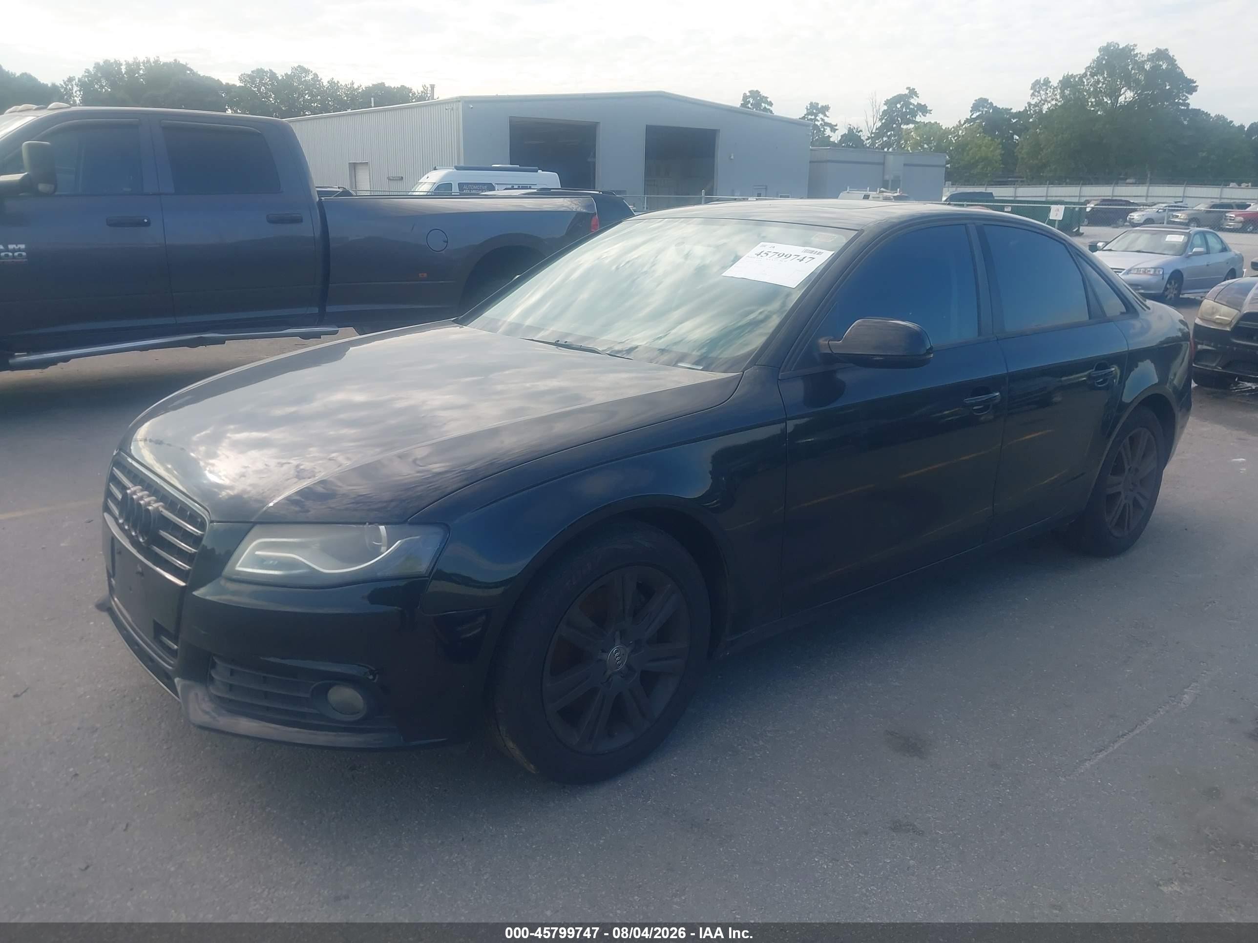 2011 Audi A4 2.0t Premium Black vin: WAUBFAFL0BN018712