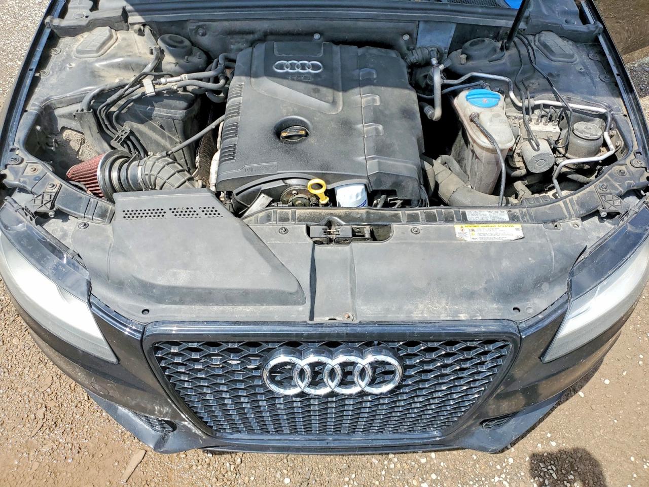 2011 Audi A4 Premium Black vin: WAUBFAFL0BN020427