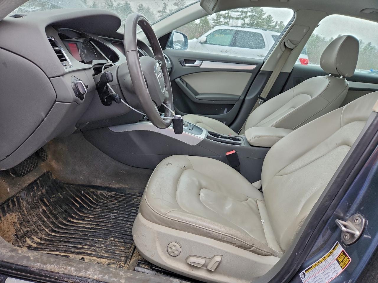 2012 Audi A4 Premium Gray vin: WAUBFAFL0CN010448