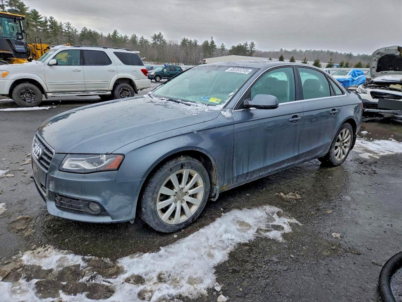 2012 Audi A4 Premium Gray vin: WAUBFAFL0CN010448