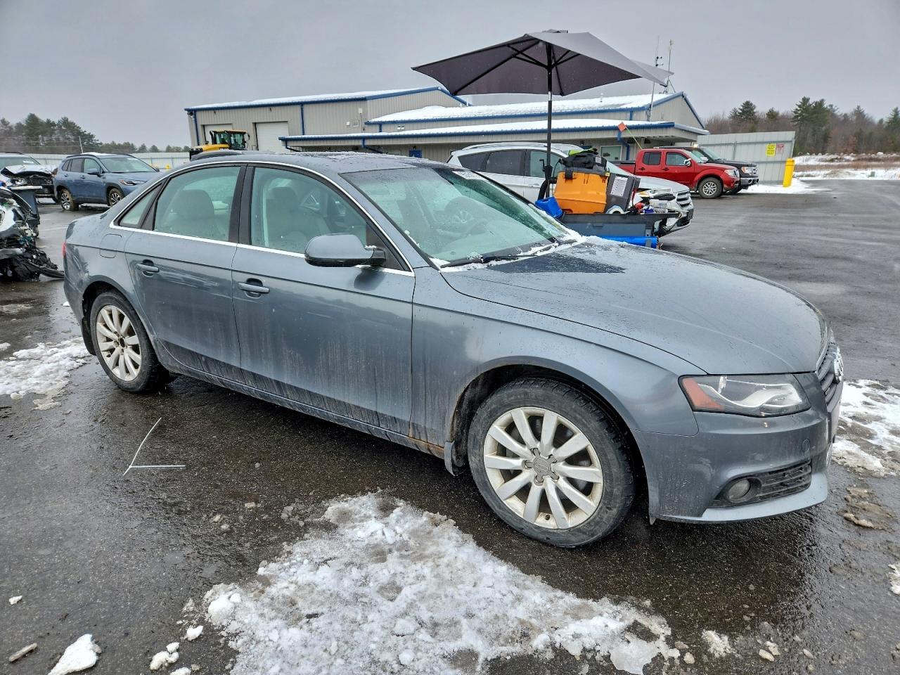 2012 Audi A4 Premium Gray vin: WAUBFAFL0CN010448