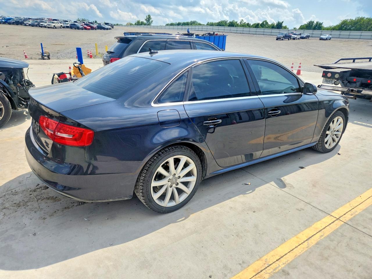 2014 Audi A4 Premium Gray vin: WAUBFAFL0EN001915