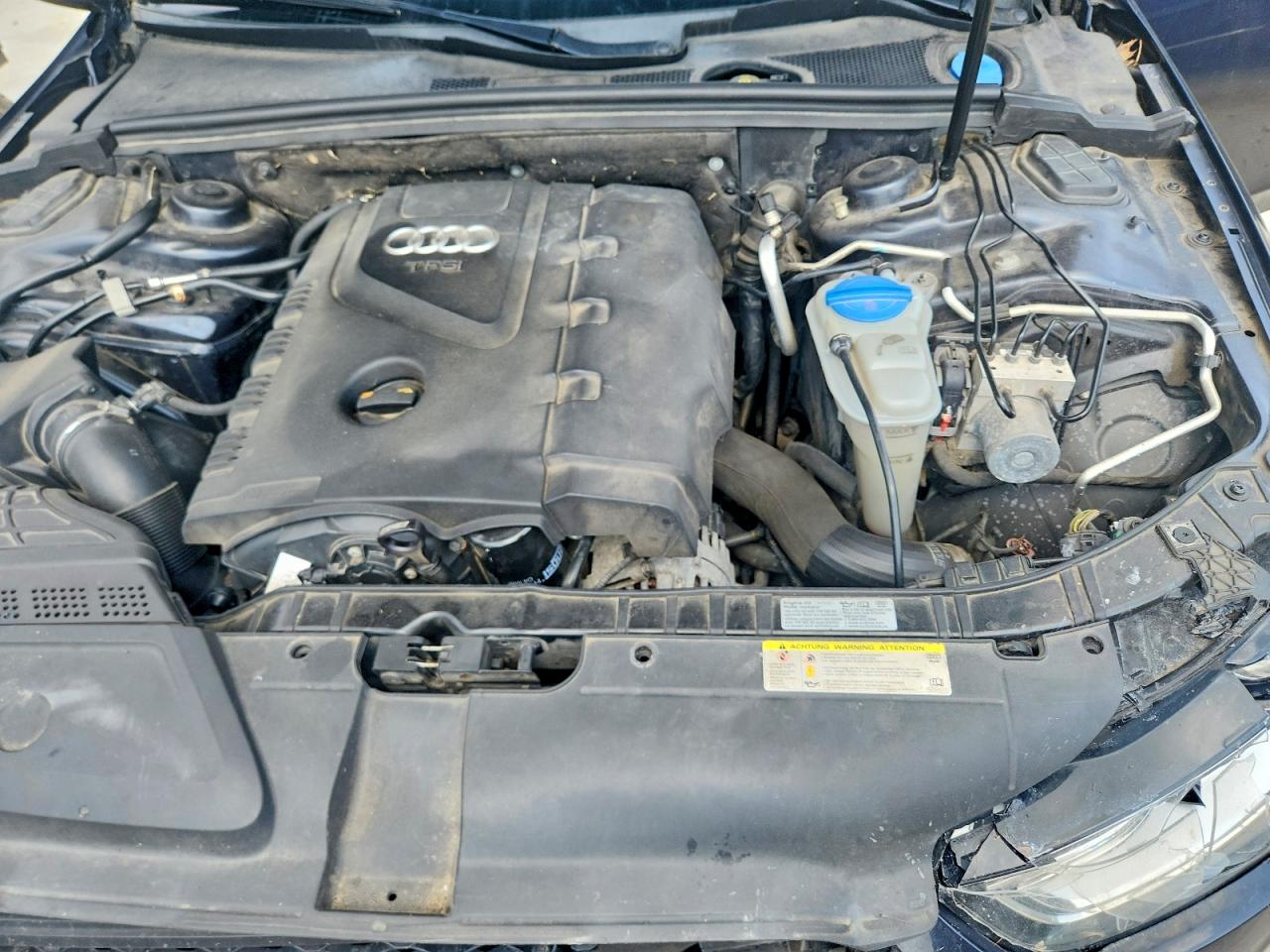 2014 Audi A4 Premium Gray vin: WAUBFAFL0EN001915