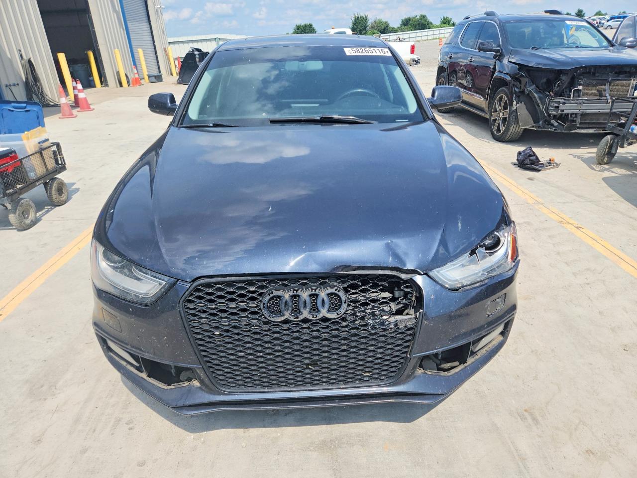2014 Audi A4 Premium Gray vin: WAUBFAFL0EN001915