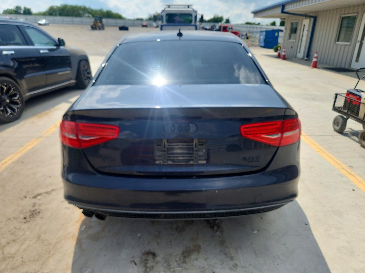 2014 Audi A4 Premium Gray vin: WAUBFAFL0EN001915