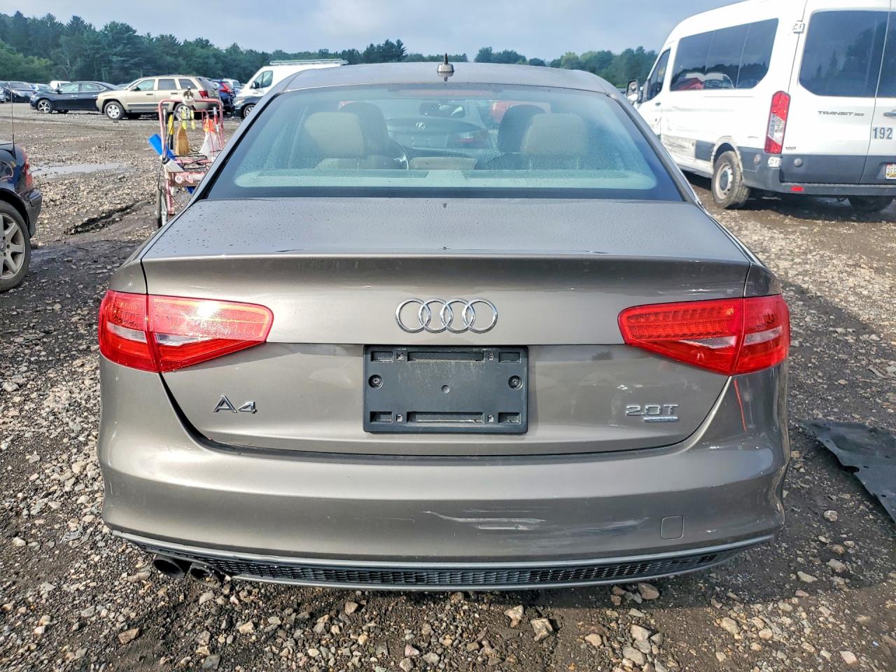 2015 Audi A4 Premium Gray vin: WAUBFAFL0FN007151