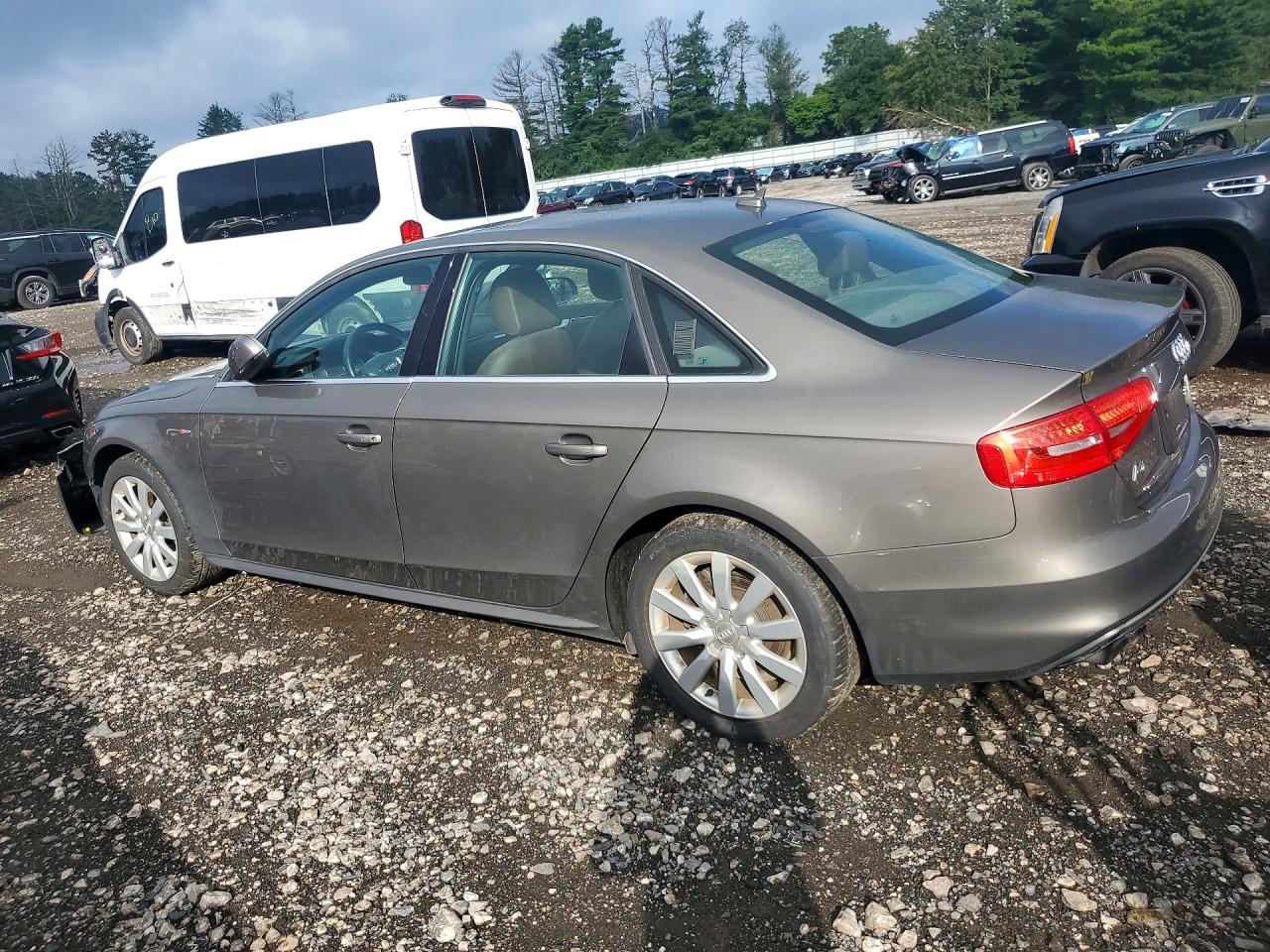 2015 Audi A4 Premium Gray vin: WAUBFAFL0FN007151
