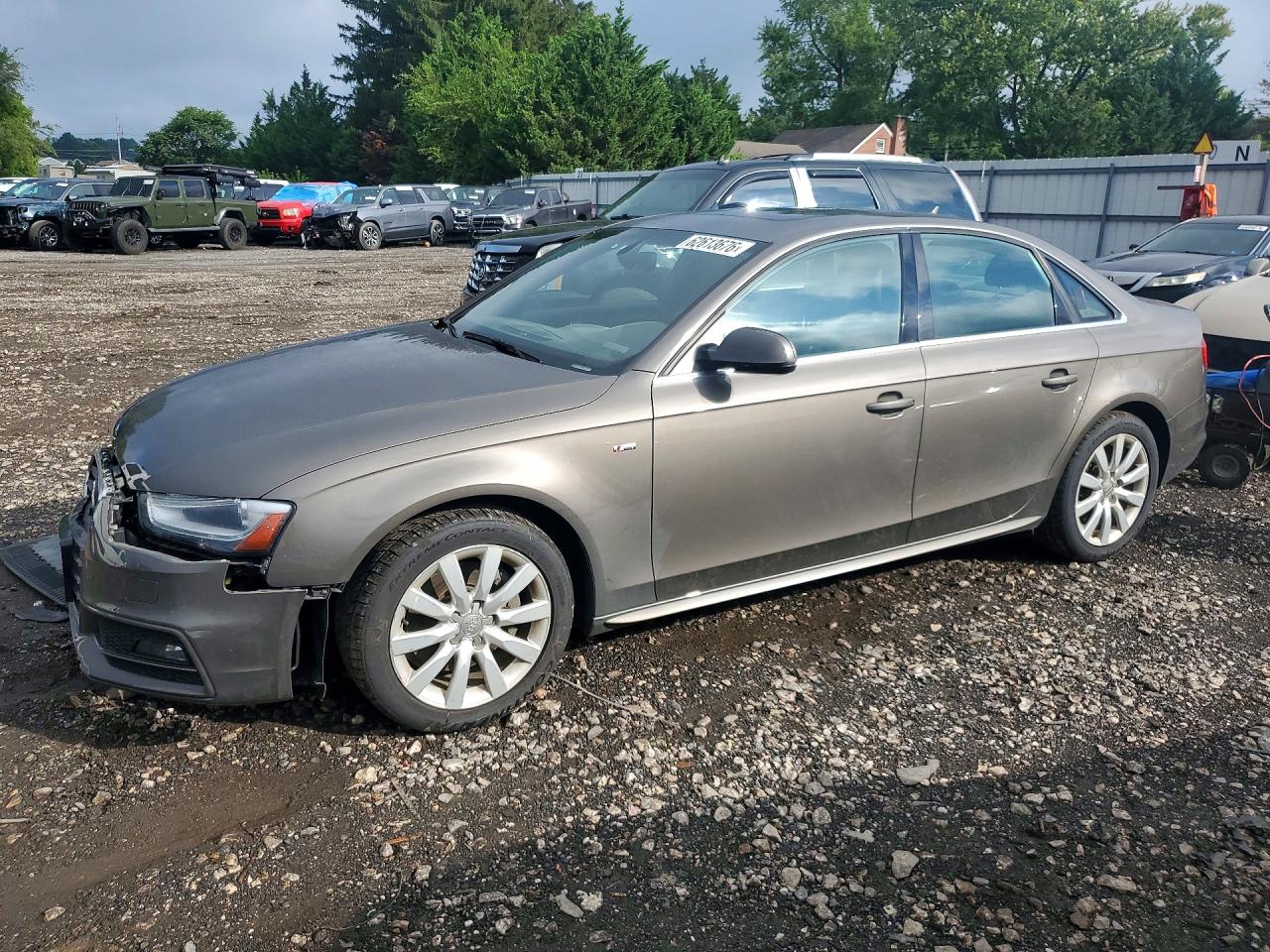 2015 Audi A4 Premium Gray vin: WAUBFAFL0FN007151