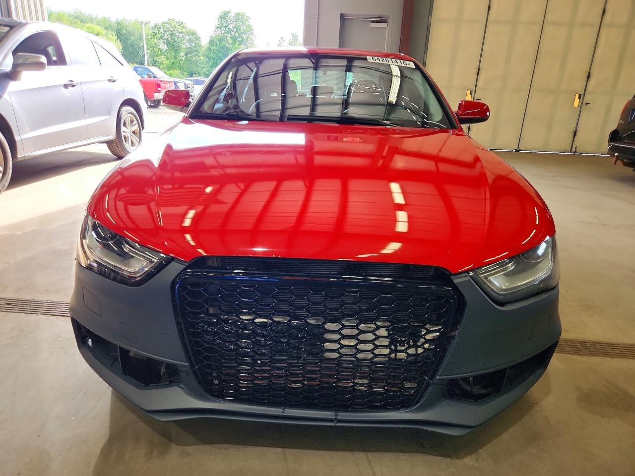 2015 Audi A4 Premium Red vin: WAUBFAFL0FN020286