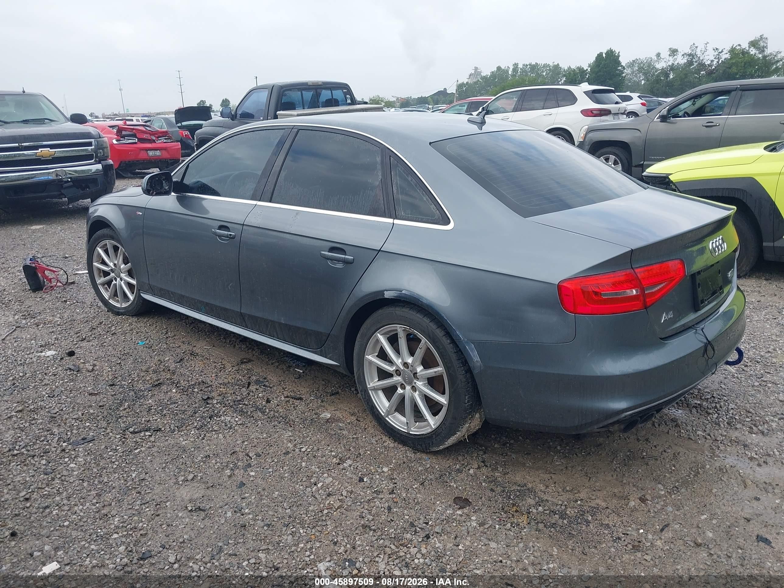 2015 Audi A4 2.0t Premium Gray vin: WAUBFAFL0FN022698