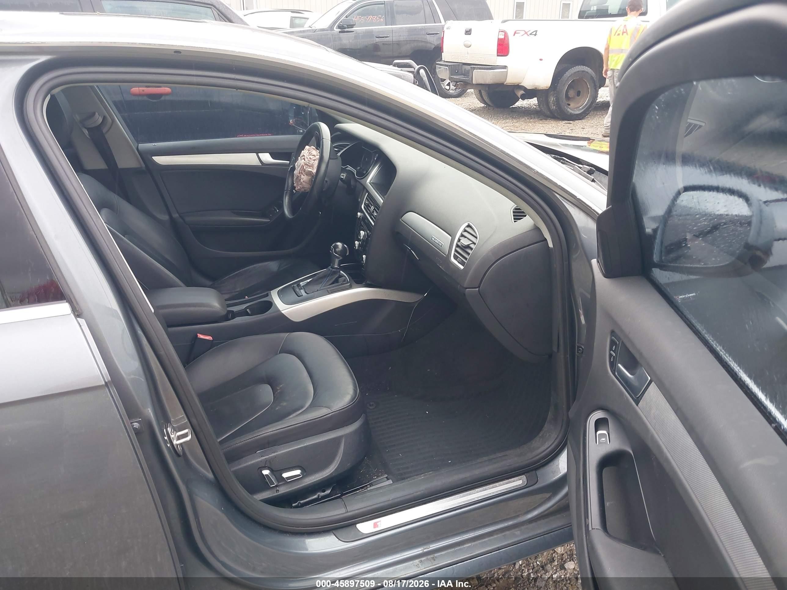 2015 Audi A4 2.0t Premium Gray vin: WAUBFAFL0FN022698
