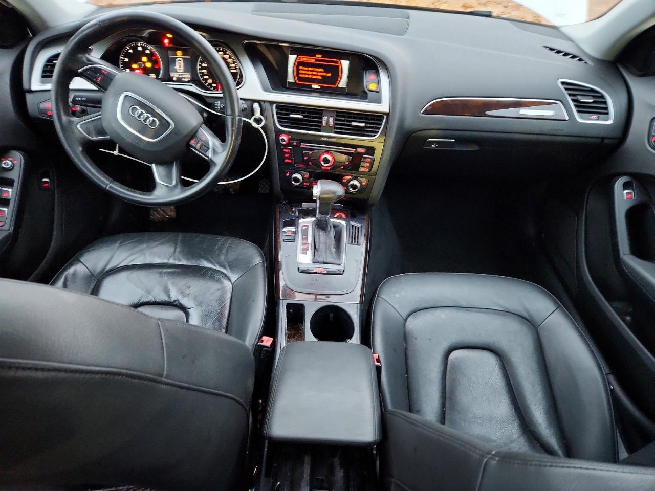 2015 Audi A4 Premium White vin: WAUBFAFL0FN043146