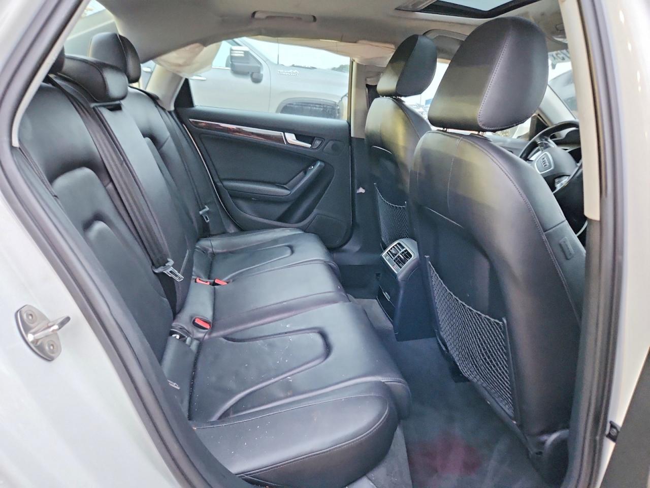 2015 Audi A4 Premium White vin: WAUBFAFL0FN043146
