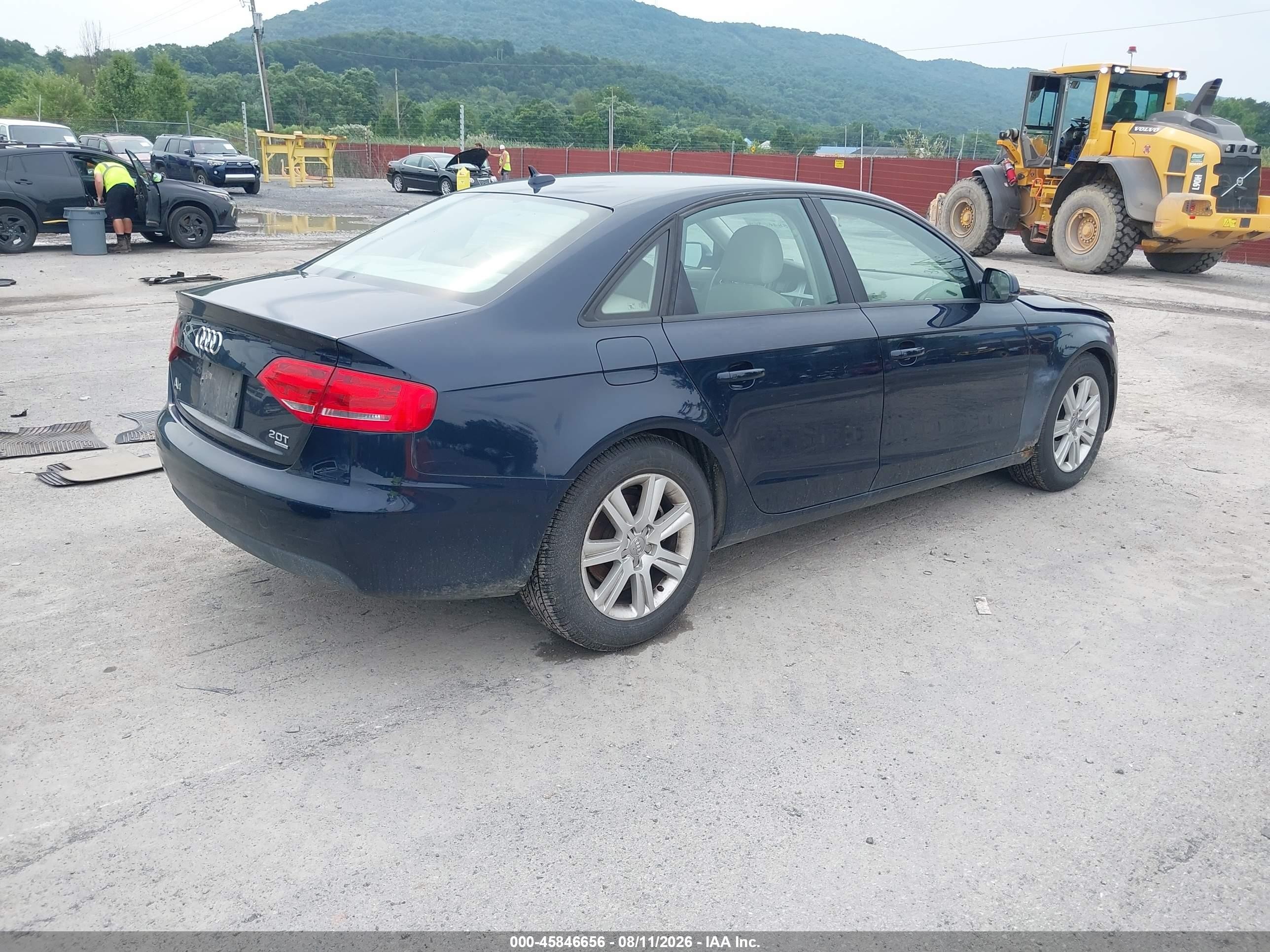 2010 Audi A4 2.0t Premium Dark Blue vin: WAUBFAFL1AN057842