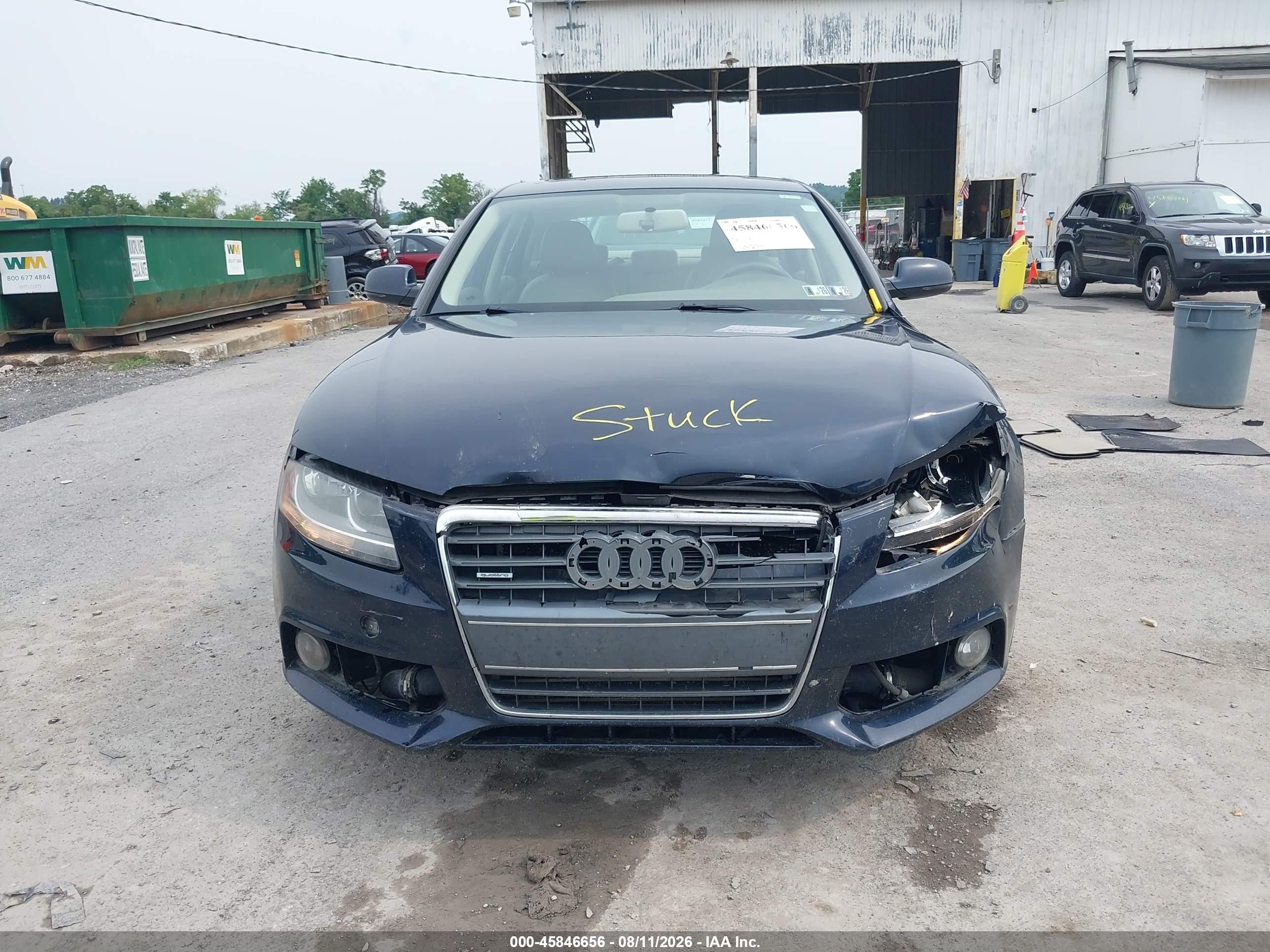 2010 Audi A4 2.0t Premium Dark Blue vin: WAUBFAFL1AN057842