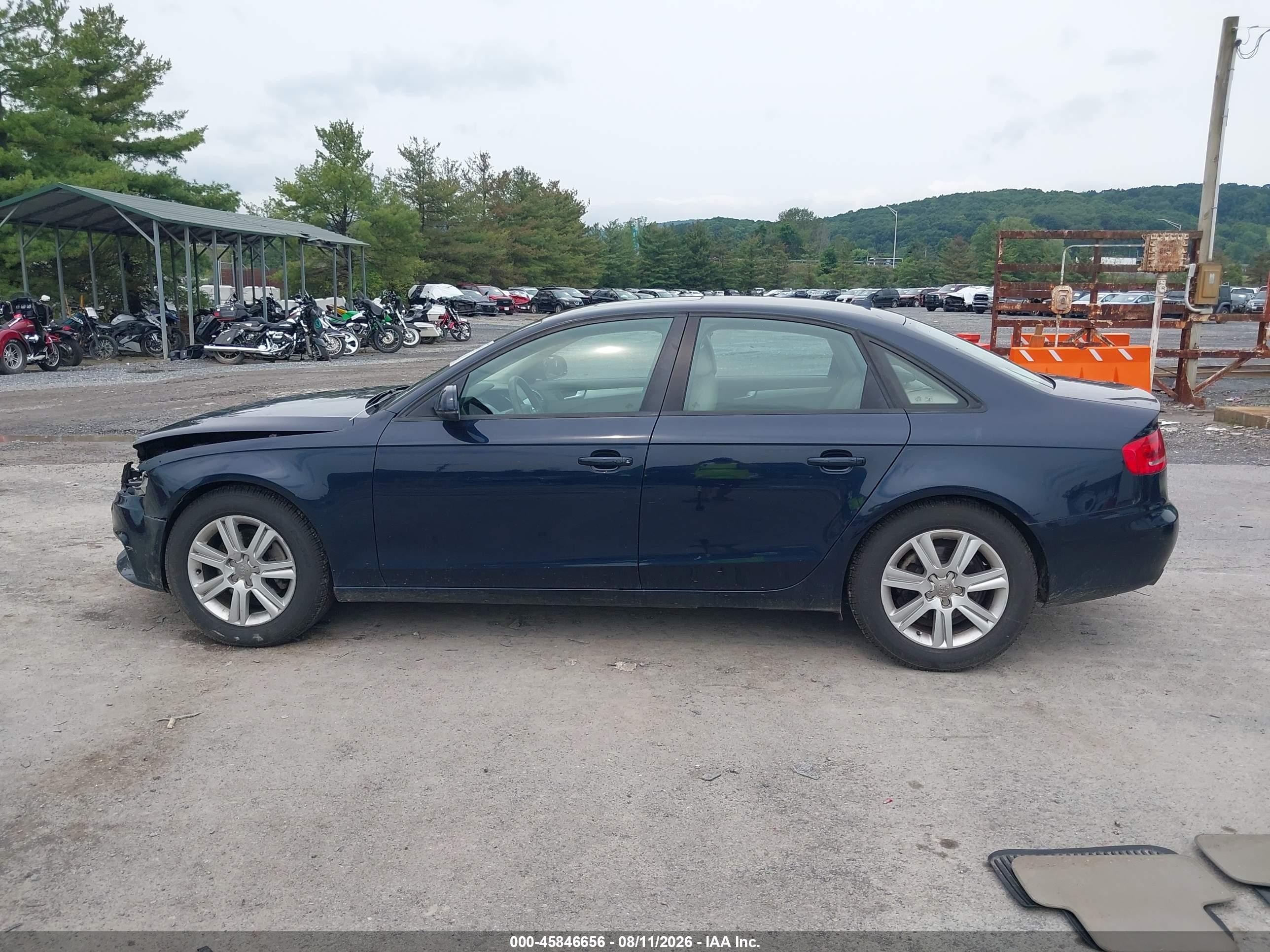 2010 Audi A4 2.0t Premium Dark Blue vin: WAUBFAFL1AN057842
