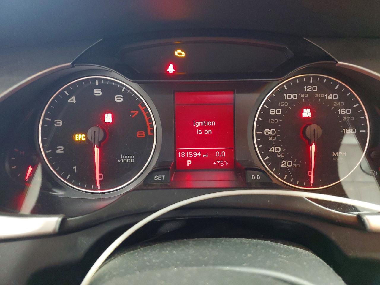 2011 Audi A4 Premium Red vin: WAUBFAFL1BN027029
